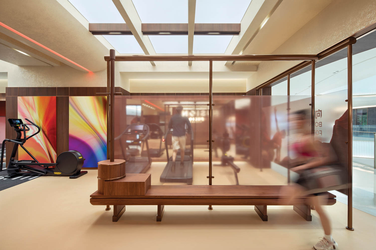 屏幕分离体育馆内段