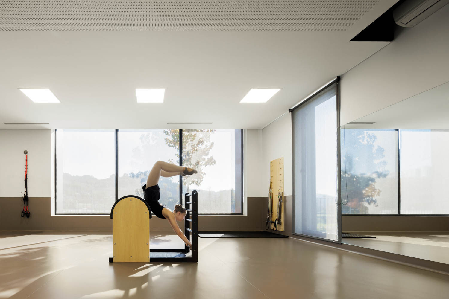 芭蕾舞团拉伸权重室