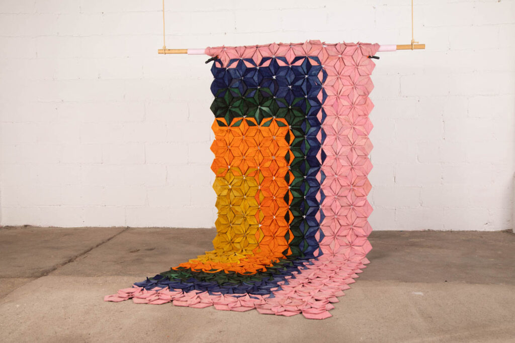 生机勃勃的织物