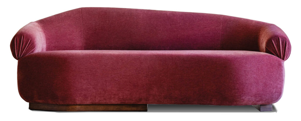 fusshia天鹅绒沙发