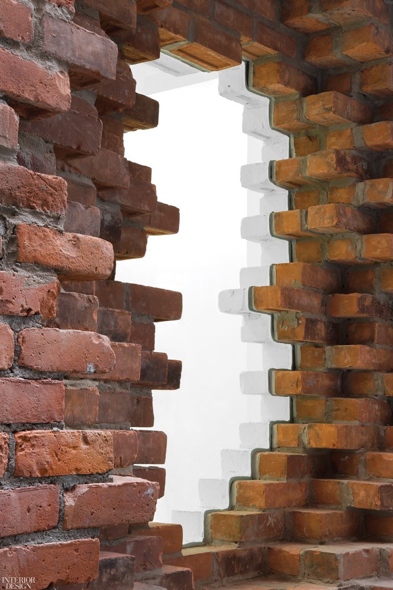 近距离观察原创砖头启发图书馆街集体当前设计