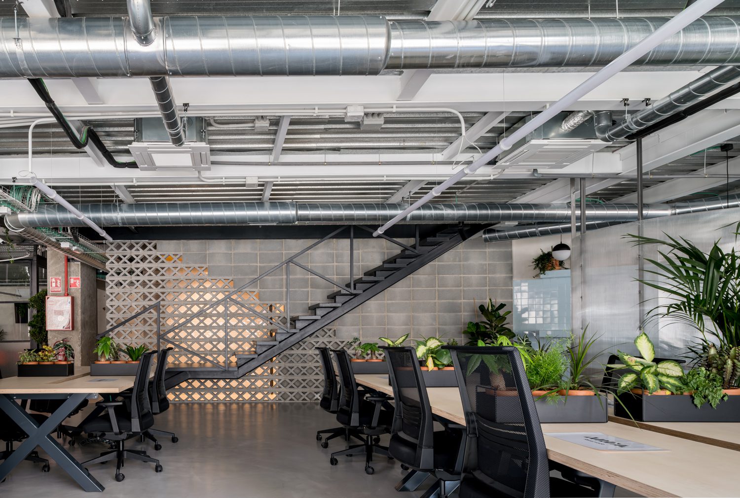 满植物几何形式软化工业调色板