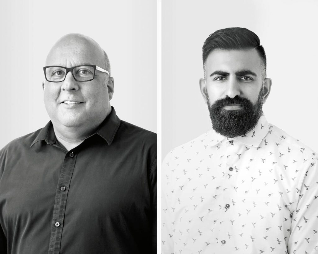 David Galullo和Sam Farhang,Eric Laignel和Sam Gray礼堂