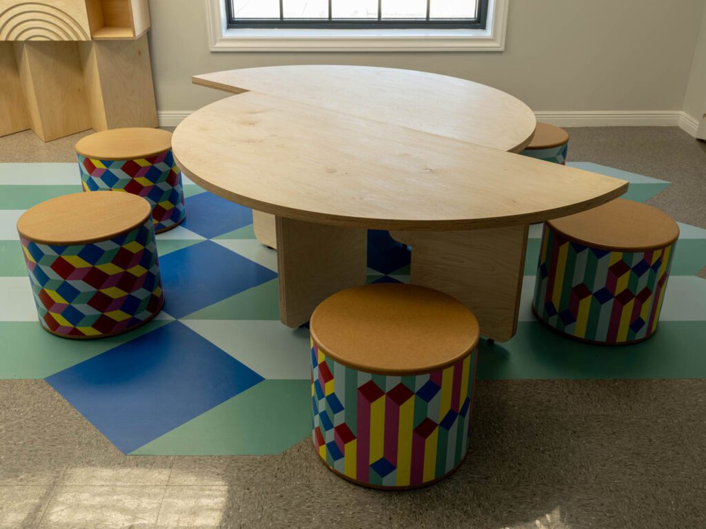 儿童区提供低分圆表