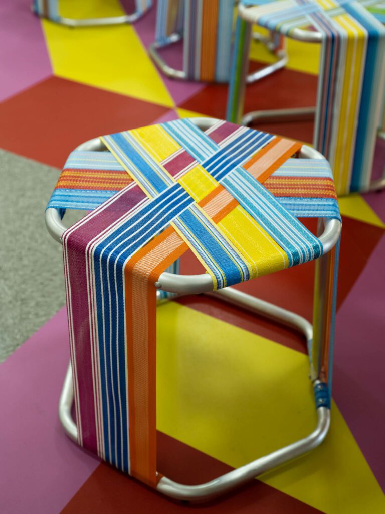 自定义WEBSTR工具板由60%回收铝管和老式编织和老式编织组成