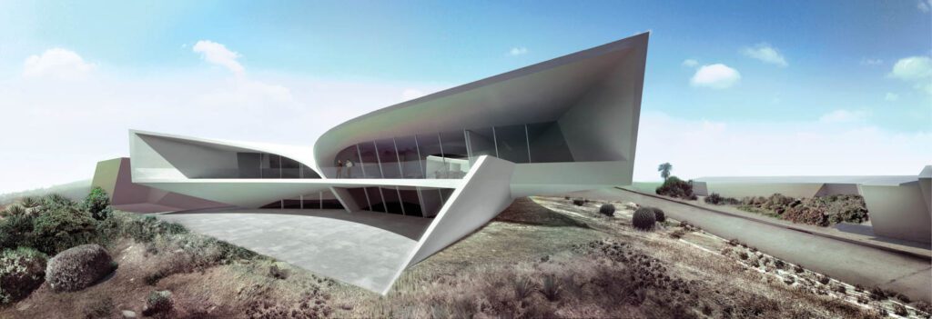 Steinhaus是已故架构师Gunther Domenig在奥地利Klagenfort附近自办私校