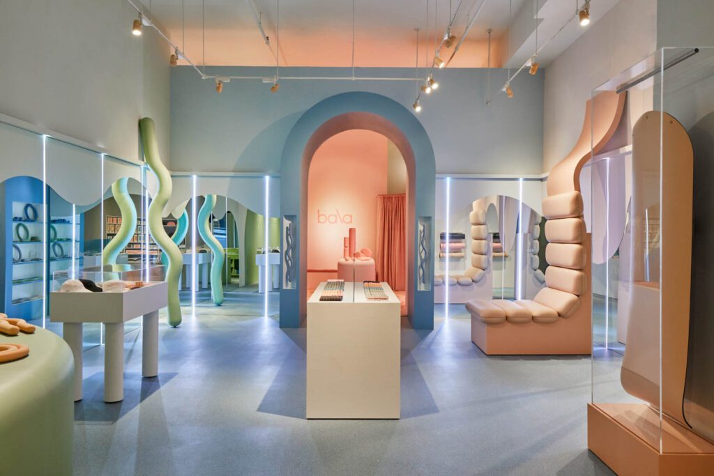 设计师Madelynn Ringo创建了Bala在纽约Soho邻里首创零售空间