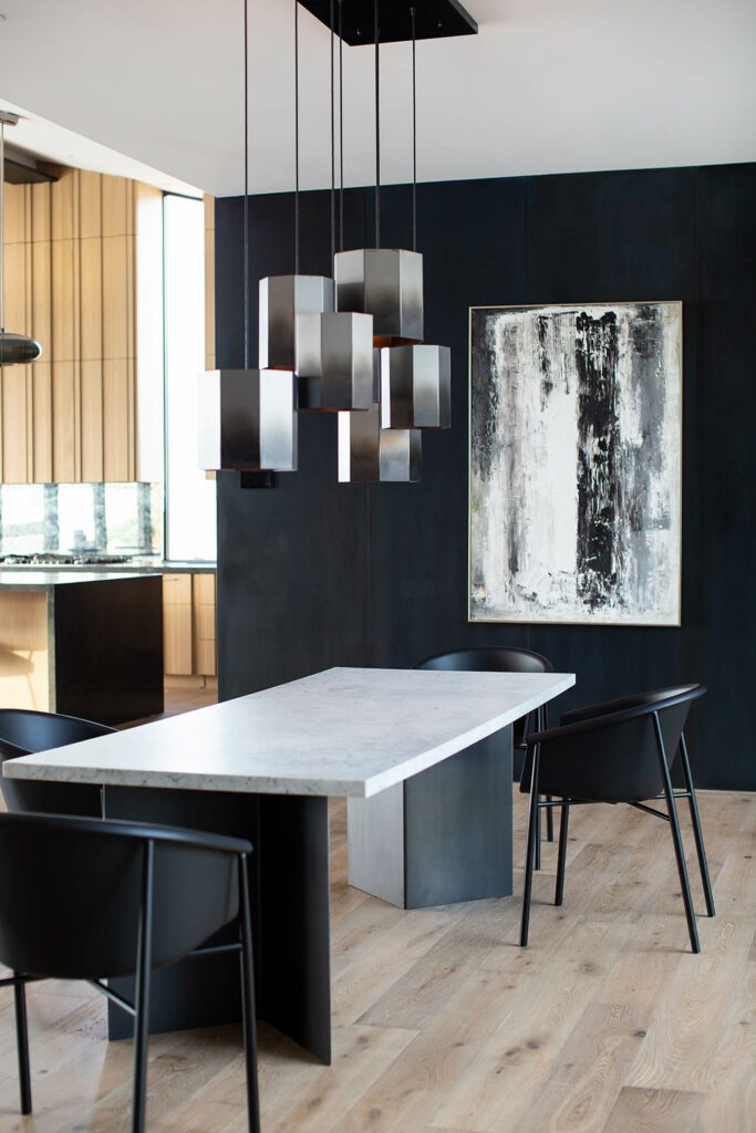 餐厅区特征最小化装饰