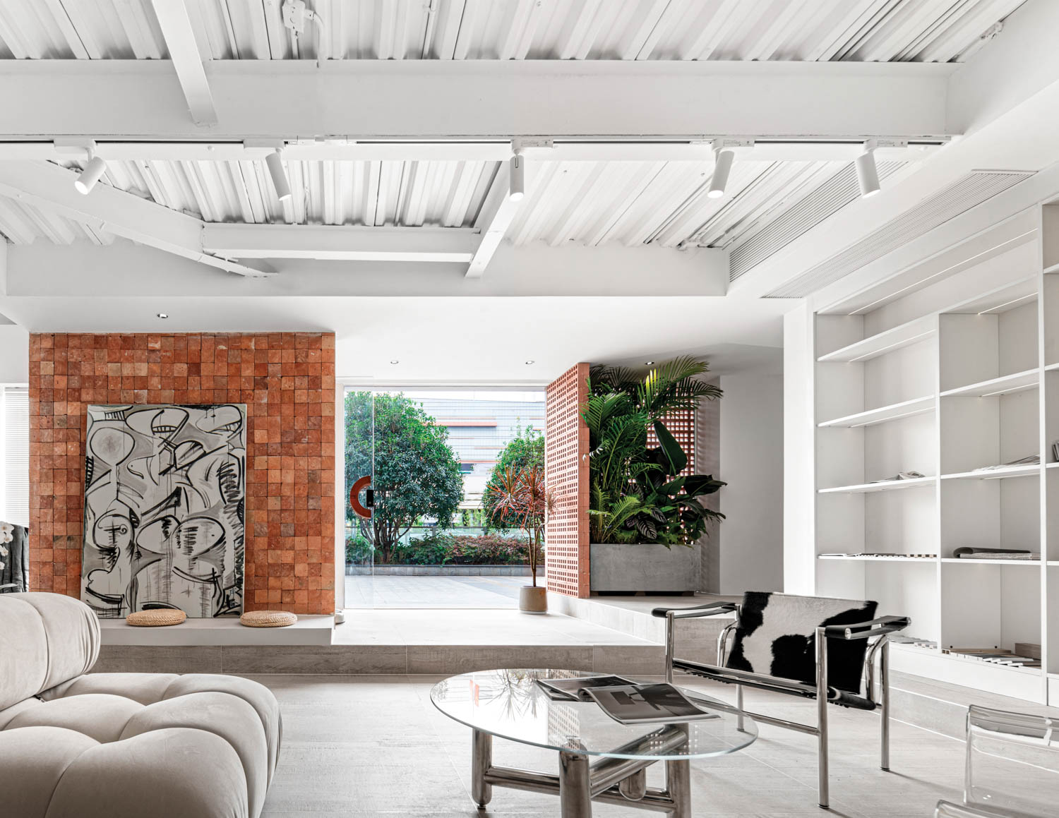 前缀设计办公室外查