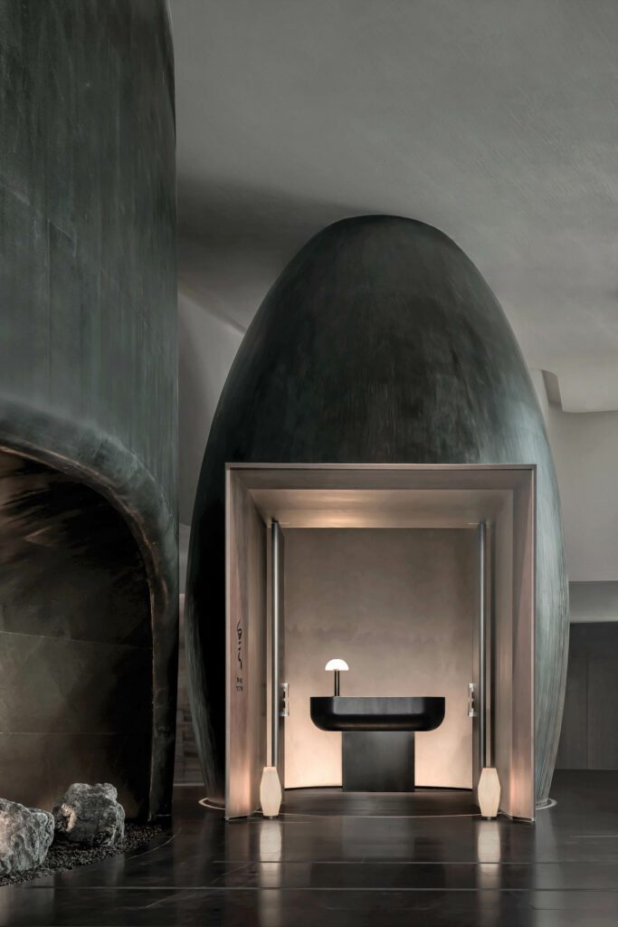 餐厅定制台是铜