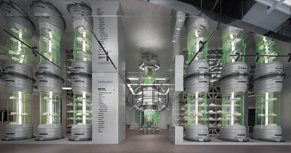 镜像天花板比入口显示器列效果高一倍