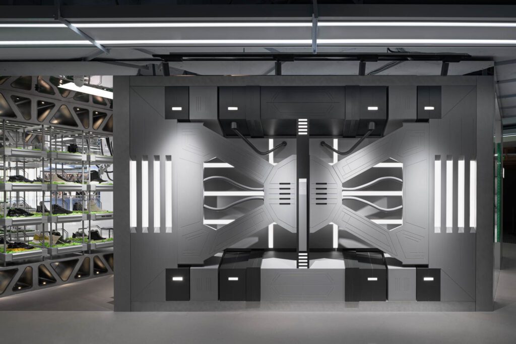 3D打印消防板掩蔽仓库