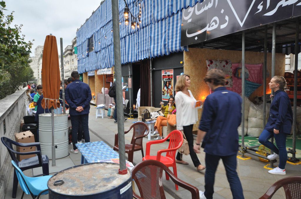 在黎巴嫩Mezzing为London DefectBiennale黎巴嫩馆创建的AKK