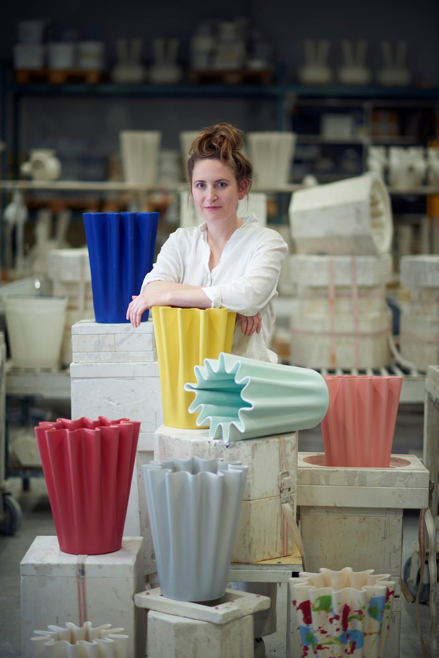 Simone Post与Lakenvaas人工填土机