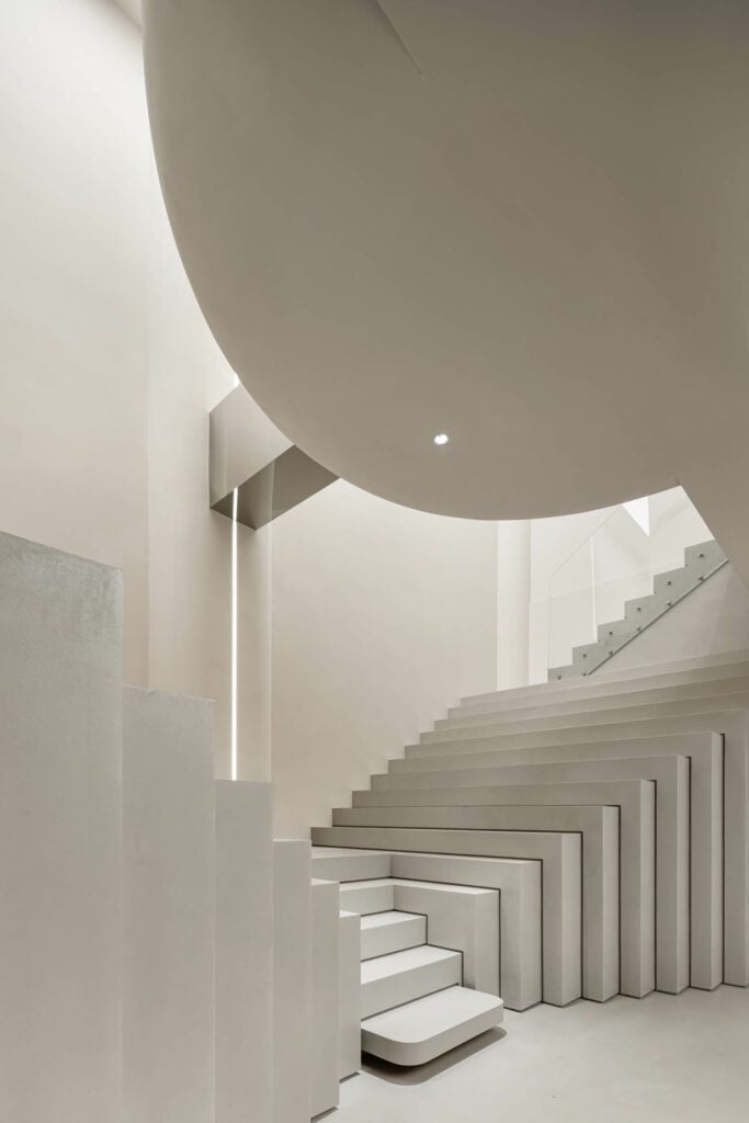 商店楼梯微水泥