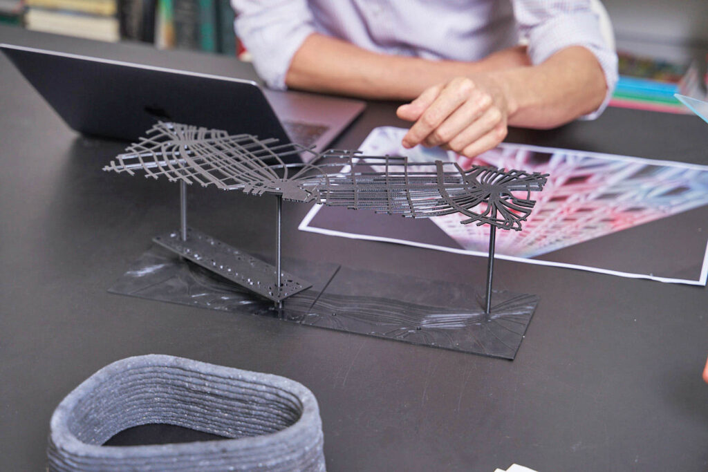 1:50比例模型电车拦截结构树冠