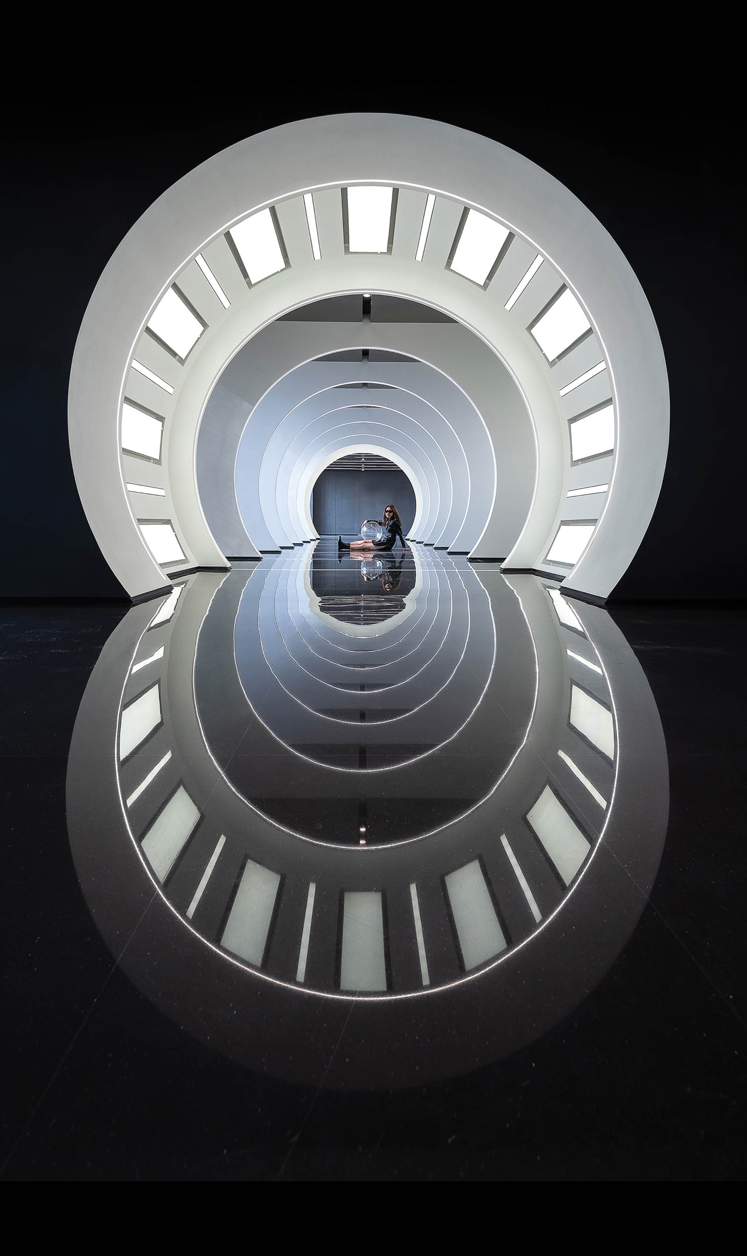 广州机场Sunac中心反射圈中心