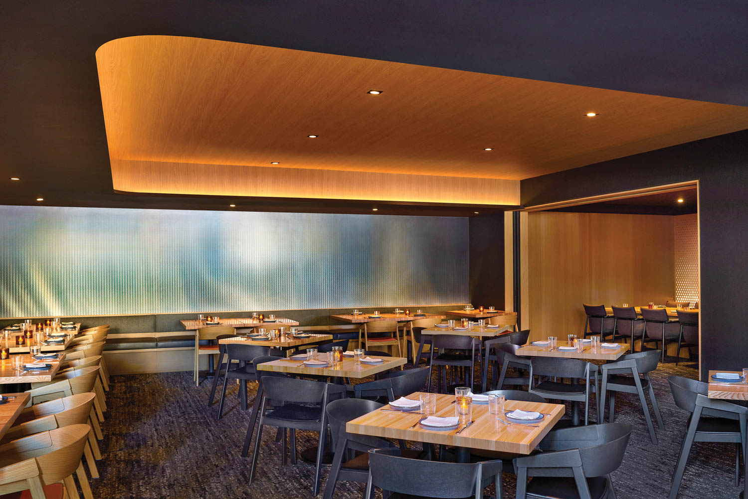 华特迪斯尼音乐厅内餐区