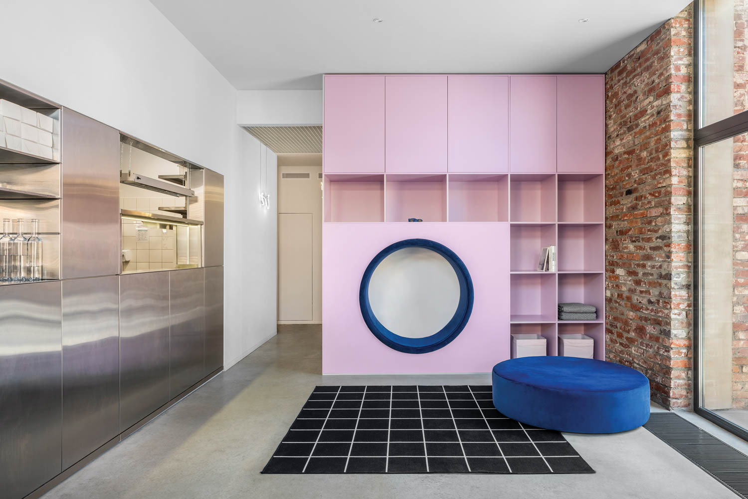 粉红蓝儿童游乐场