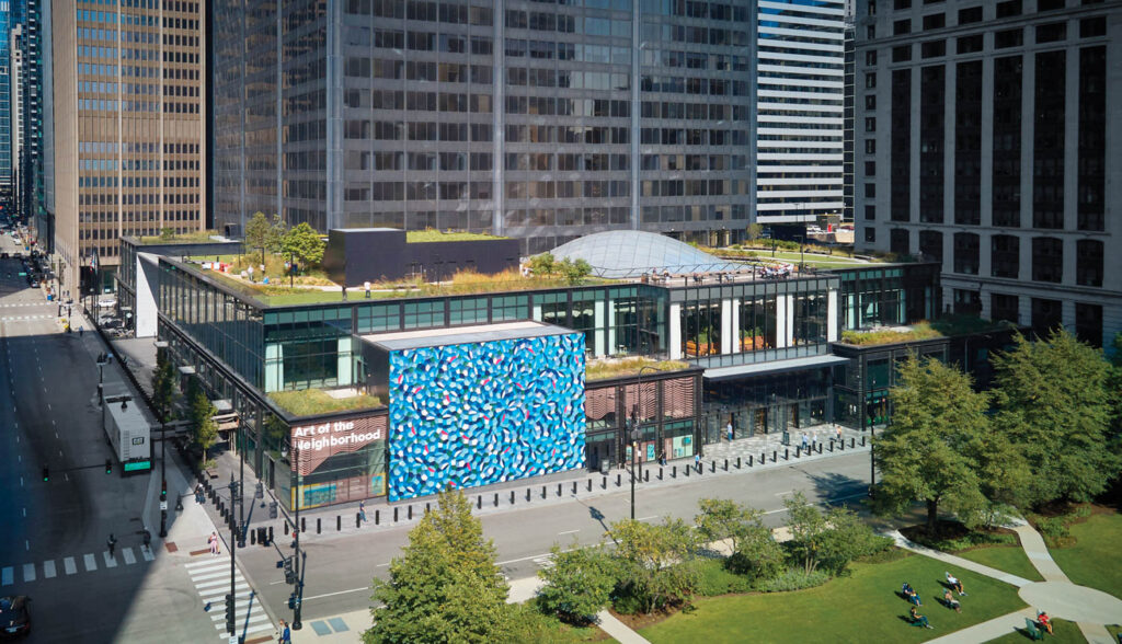 Olafur埃利亚松30x60尺大气波墙