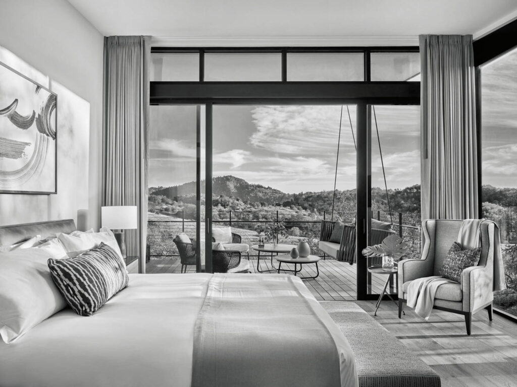 卧室连接室外院