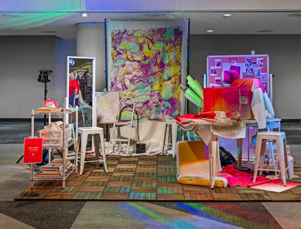 花样化DIFFA仿真艺人演播室