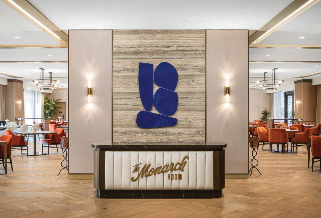 接收区Coterie高级生活中心Monarch室