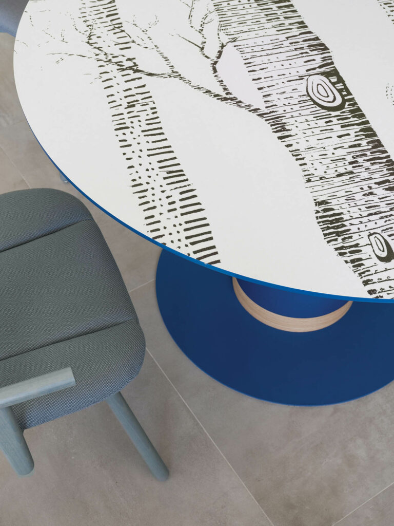 宾馆餐厅用birch打印板