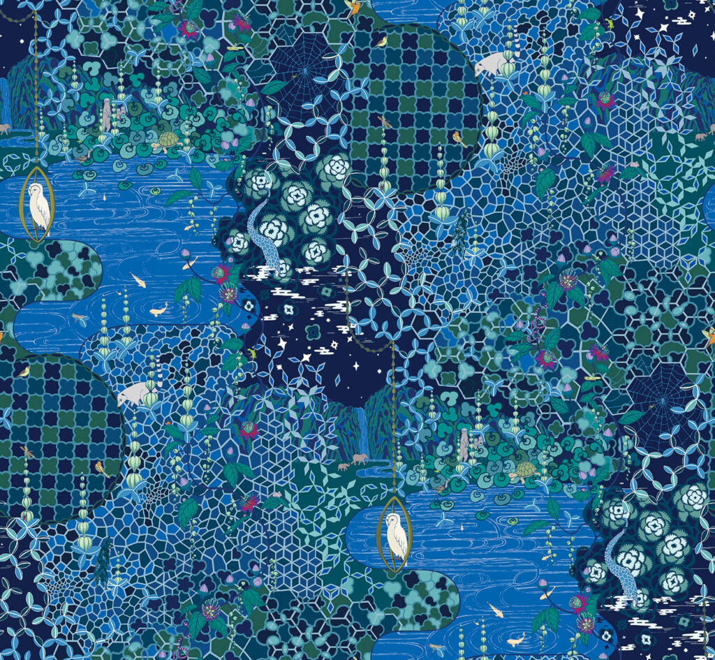 蓝型墙纸多隐性动物