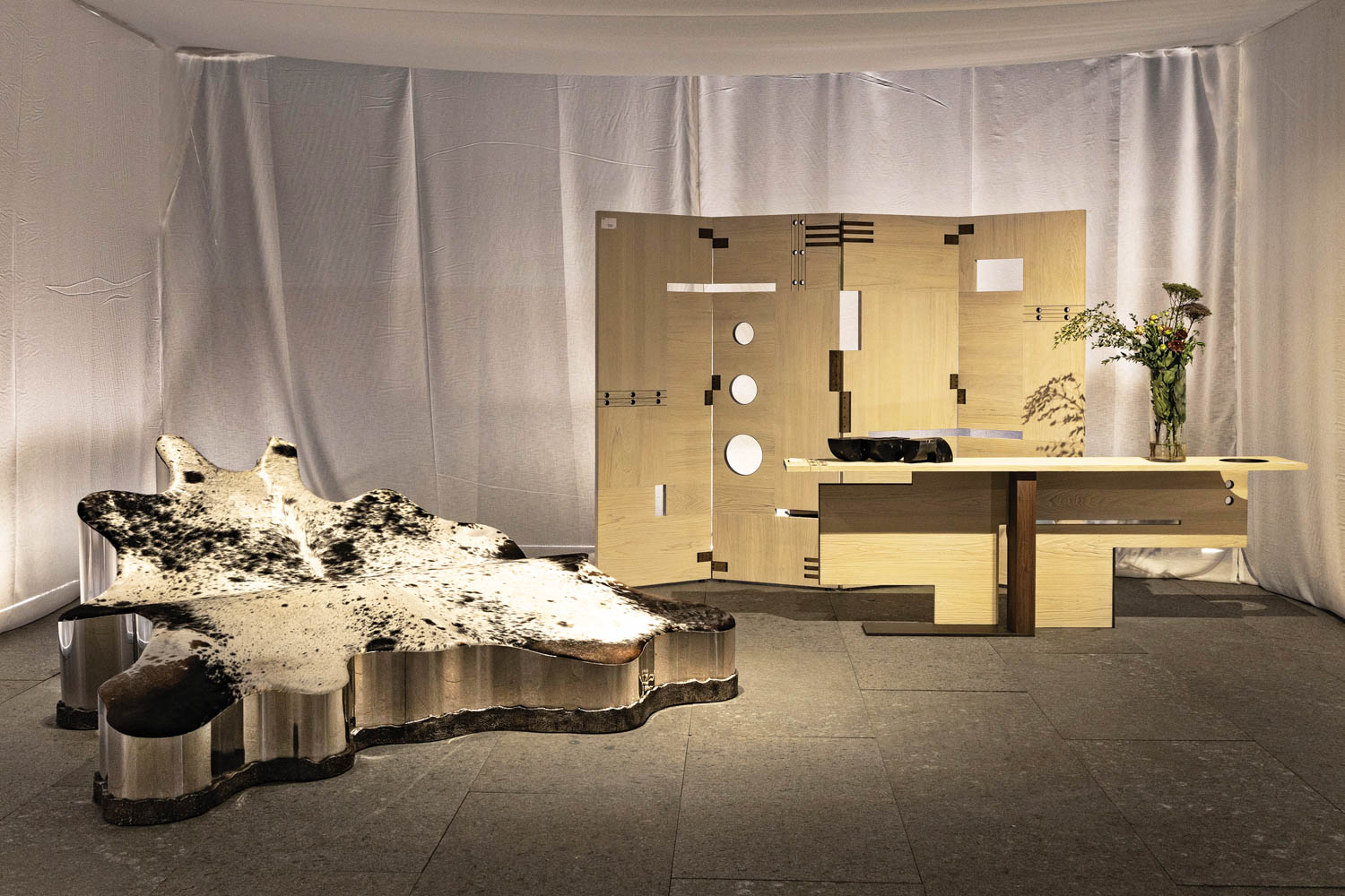 带分接器大平台居中